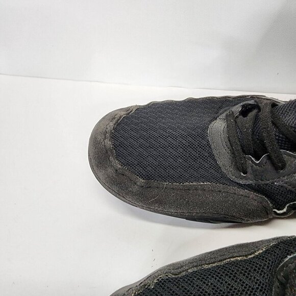 Asics Mens Matflex 6 Wrestling Shoes Black Silver White Size US 14 EUC 1081A021 - Picture 8 of 14